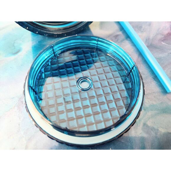 Double Wall Studded Blue 24.5oz /725 ML Beverage Tumbler New - Picture 13 of 14